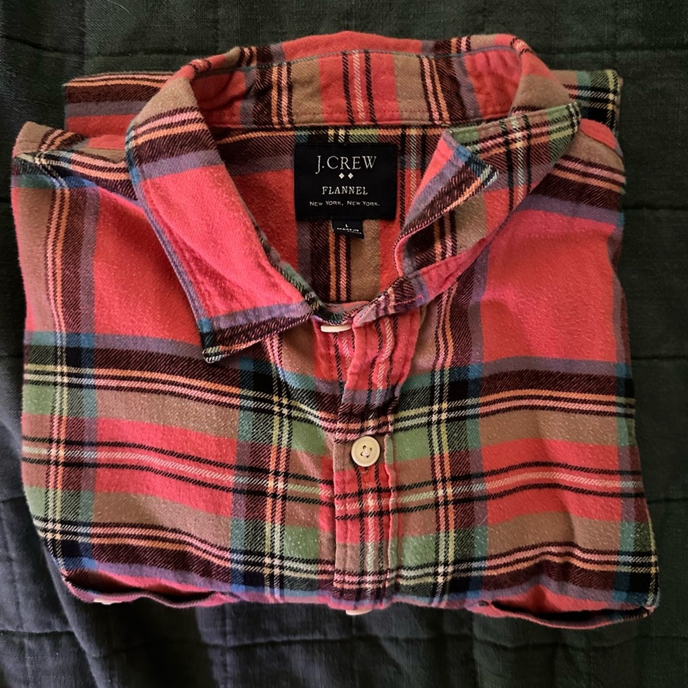 J Crew flannel
